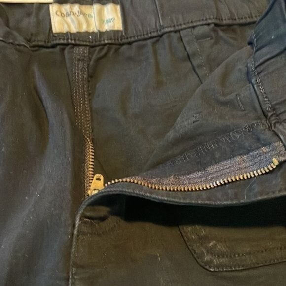 Ban.jara Womens Super High Rise Denim Shorts 7/27 Recycled Frayed Hem Black - Picture 3 of 10